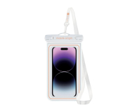 Etui / obudowa na smartfona Mobile Origin Waterproof floating case 6,5" white/orange
